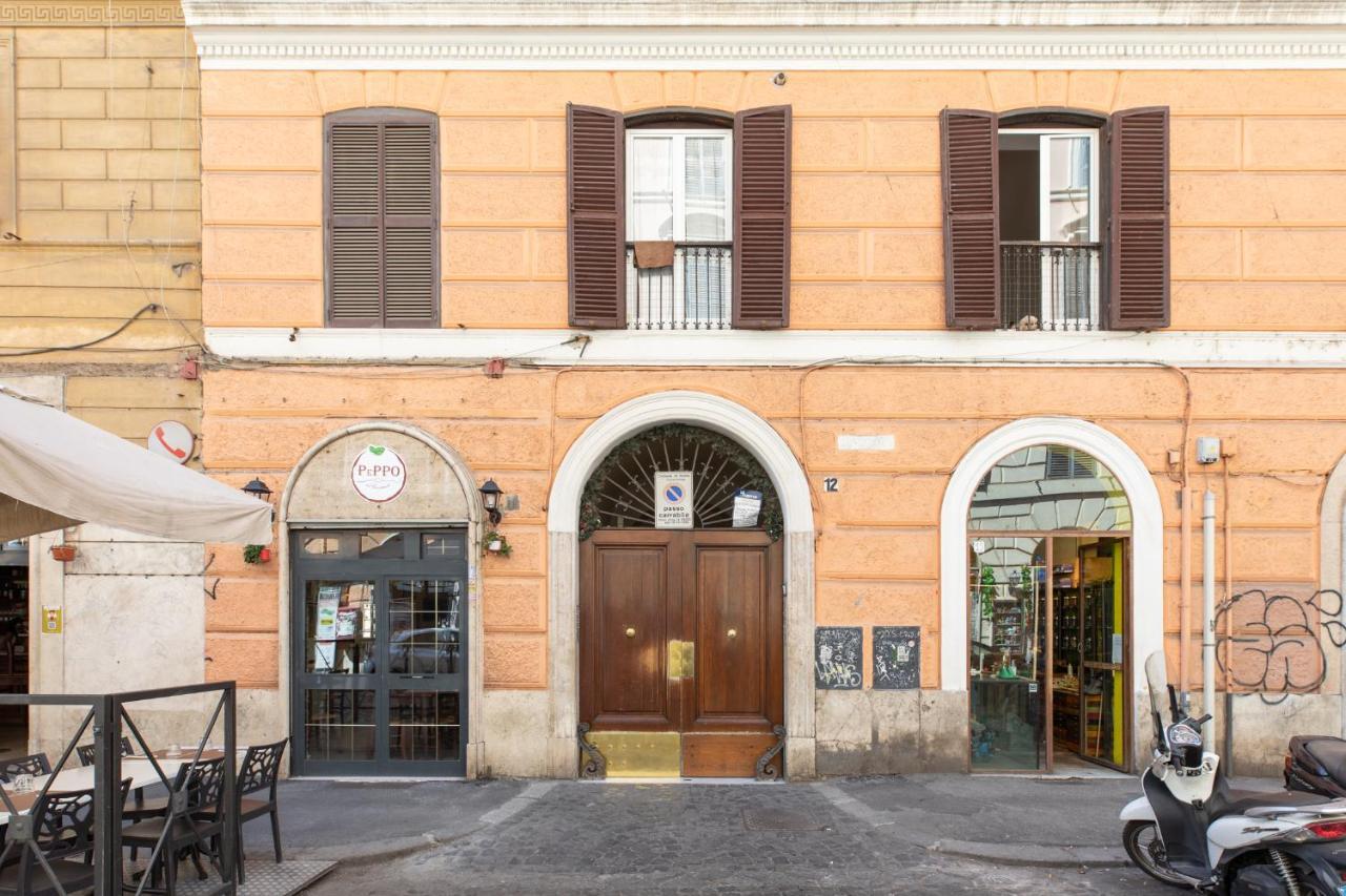Iflat A Sparkle Of Red In Trastevere Рим Экстерьер фото